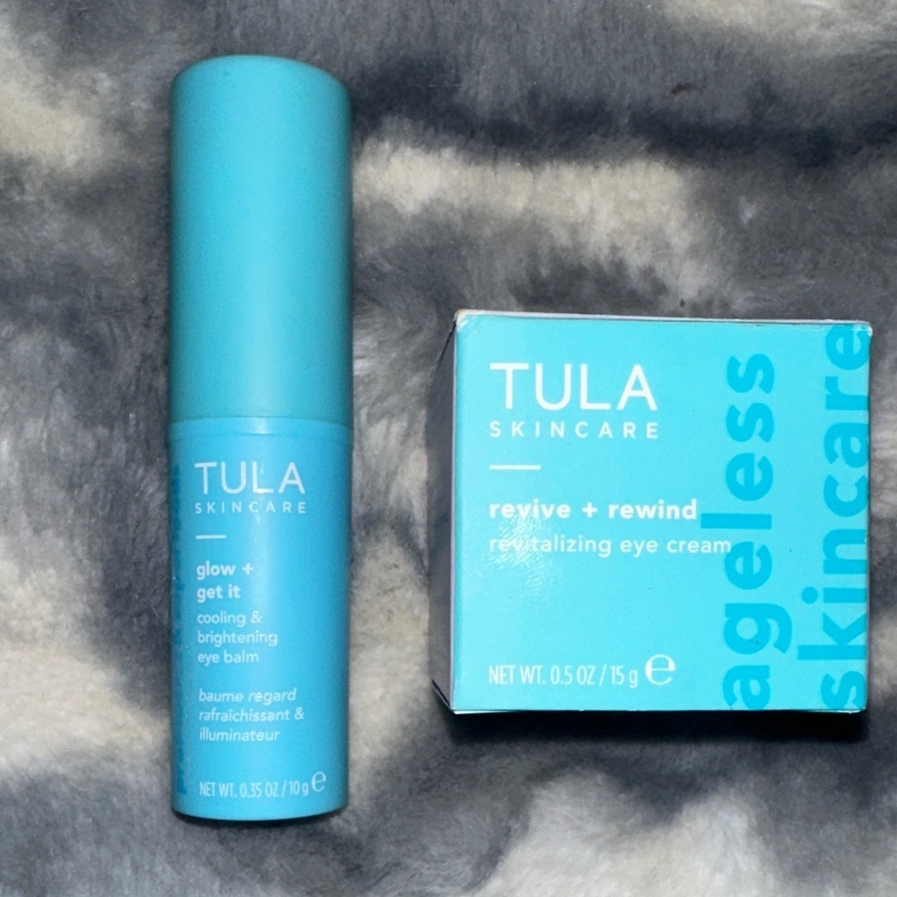 Tula Skincare Eye Duo NEW - Glow and Get It & Revive and Rewind